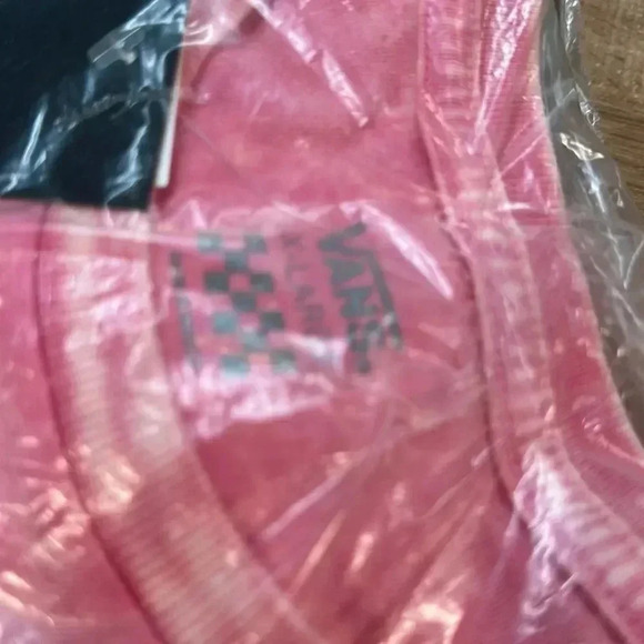 VANS Junior V Washed Knot Tee VARIOUS SIZES PINK LEMONADE - Picture 7 of 8